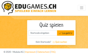 Direkt zur Startseite der Quiz-App